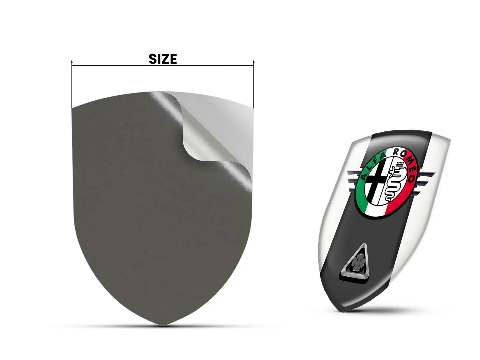 Alfa Romeo Fensteraufkleber Limitiert Edition Robust Auto Max